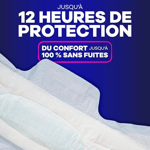 Always Maxi Pads for Women, Extra Heavy Overnight Pad with Wings, Size 5, Unscented, 36 Count — view 11