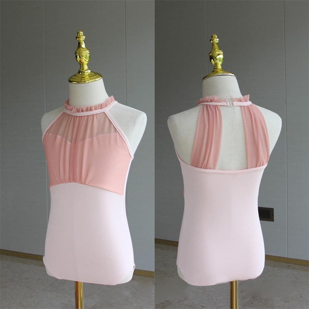 Vestido de ballet tutú para niñas, camisola de baile con falda para baile, fiesta, actuación — view 3
