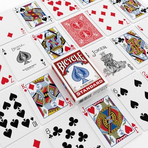Bicycle Playing Cards 2 Pack Standard Poker Size Red and Blue — view 3
