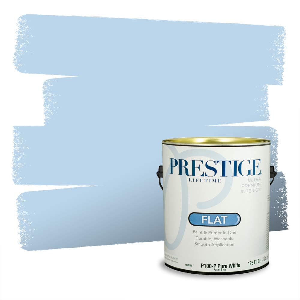 PRESTIGE Paints Interior Paint and Primer In One, 1-Gallon, Semi-Gloss, Comparable Match of Valspar* Dewdrop* — view 338