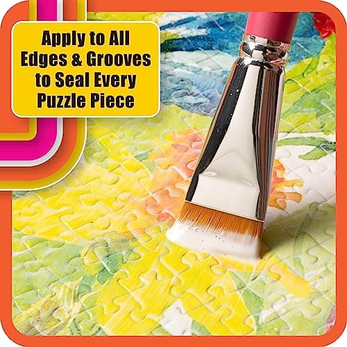 Mod Podge Puzzle Saver, Premium Matte All-in-One Glue, Sealer, and Finish, 8 fl oz, CS27589 — view 4