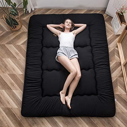 MAXYOYO Japanese Floor Mattress 4" Thick Full Size Foldable Futon Mattress