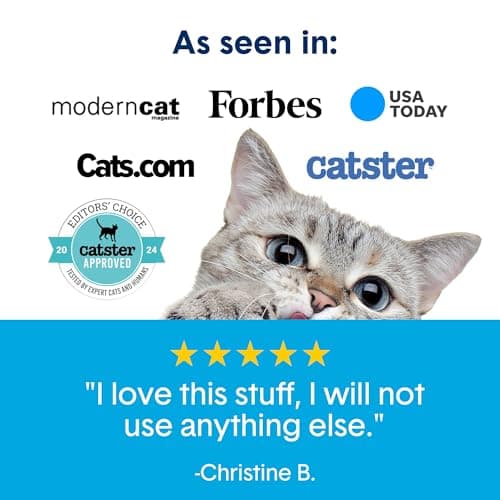 Boxie® Unscented 30 Day Odor Control Clumping Clay Cat & Kitty Litter 16 lb, 99.9% Dust-Free, Hard Flat Top® Clumps, No Fragrances No Fillers, Long-Lasting, Easy to Scoop — view 4
