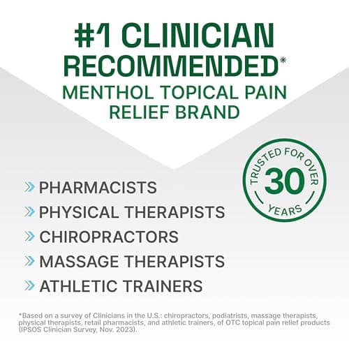 Biofreeze Professional Pain Relief Spray, Cooling Menthol, 4 FL OZ (2 pack)