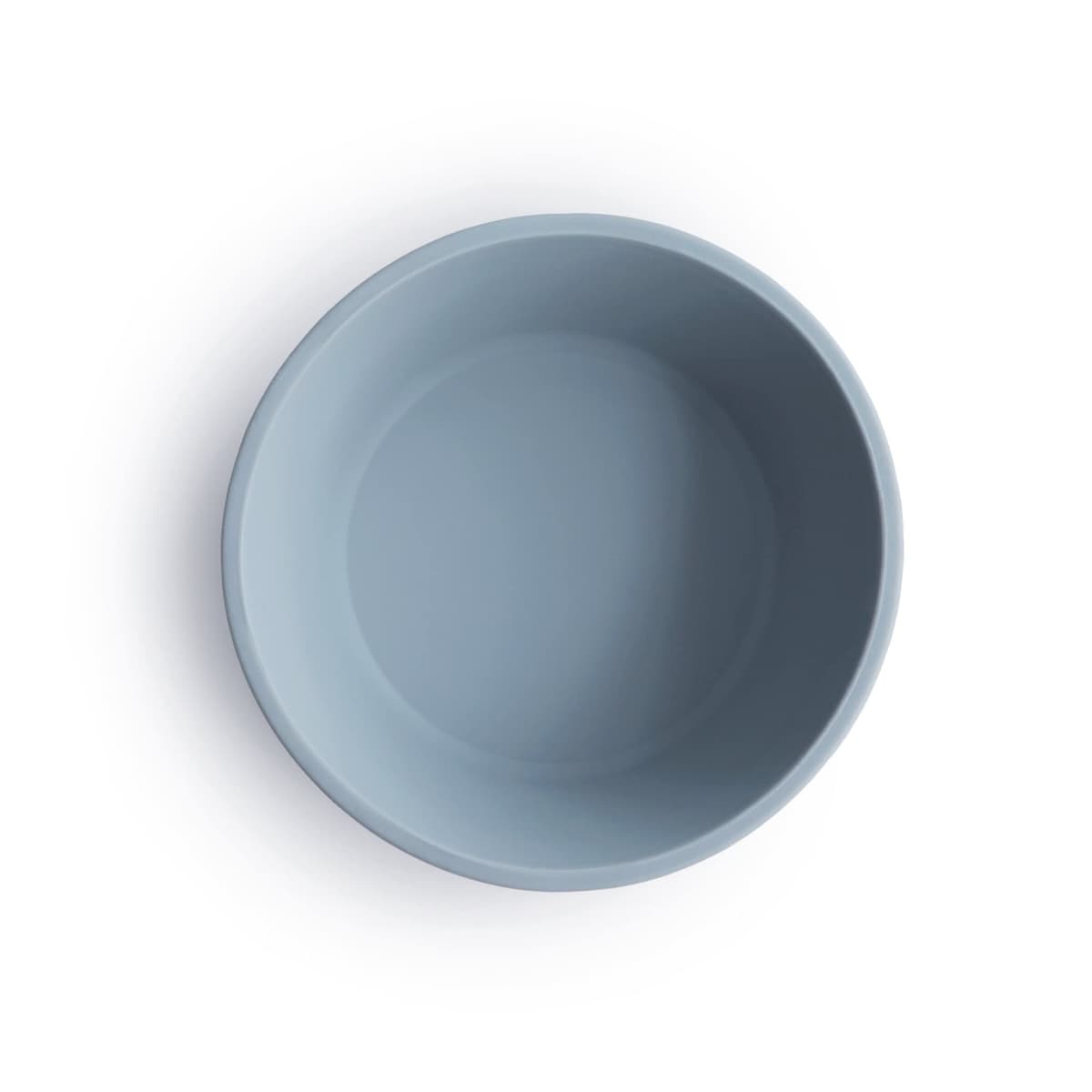 Mushie Silicone Suction Bowl, Non-Slip Suction Bowl for Babies & Toddlers, Material: Food Grade Silicone, Dishwasher & Microwave Safe (Powder Blue) — view 2