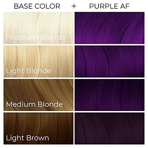 Arctic Fox Semi-Permanent Hair Dye, Vegan & Cruelty-Free, Ammonia-Free, Conditioning, Long Lasting, Vibrant Purple AF Color, For All Hair Types, Unisex, 4 Fl Oz — view 5