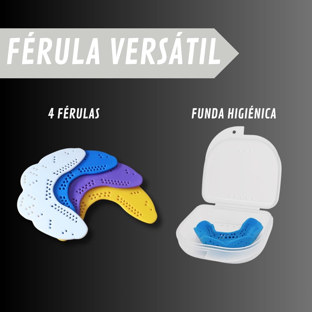 LittleCreators - Ferula de Descarga, Protector Bucal | Pack 4 pcs Ferula de Descarga Bruxismo, Protector Bucal Nocturno, contra Rechinamiento de Dientes/Bruxismo, Practica Deportiva — view 5