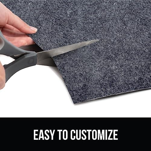 GORILLA GRIP LeakGuard Non-Adhesive Under Sink Mat for Kitchen Cabinet, Waterproof Quick Dry Shelf Liner, Durable Absorbent Felt Mats for Bathroom Sinks, Cabinets, Dresser, Easy to Trim 24x30 Charcoal — view 4