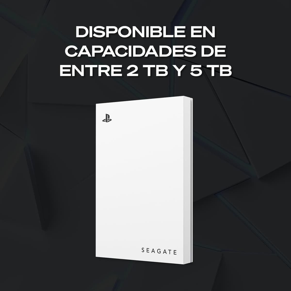 Seagate Game Drive PS4/PS5 5TB, disco duro externo portátil, 2,5", USB 3.0, blanco, LED azul, Plug and Play (STLV5000202) — view 6