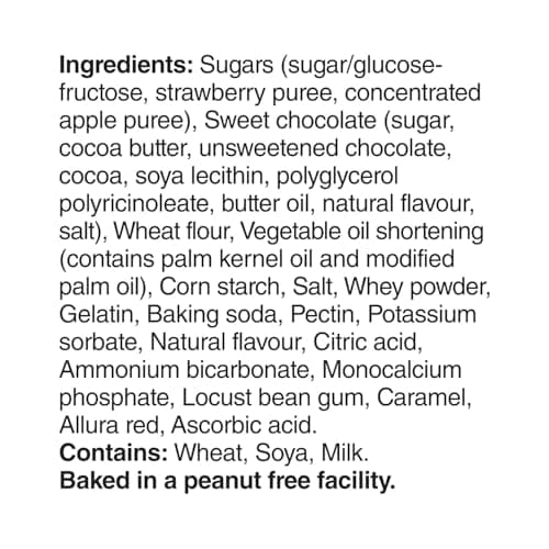 Whippet Strawberry - Chewy Marshmallow Filling, Soft Cookie Base, Sweet Centre Covered in Real Chocolate, Canadian, Peanut-Free, Dessert & Lunch Snacks, 285g — view 2