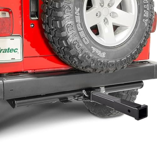 IMALEN 8" Trailer Hitch Extender Fits 2 Inch Receiver, Trailer Hitch Extension 5000 lbs Towing Capacity Heavy Duty — view 5