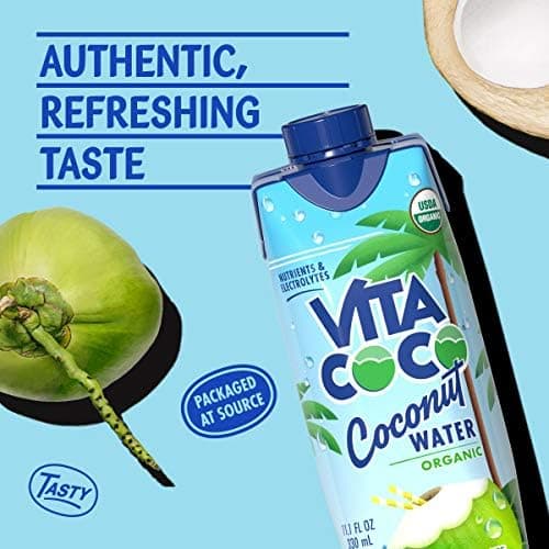 Vita Coco Coconut Water, Pure Organic | Refreshing Coconut Taste | Natural Electrolytes | Vital Nutrients | 11.1 Oz (Pack Of 12) — view 3