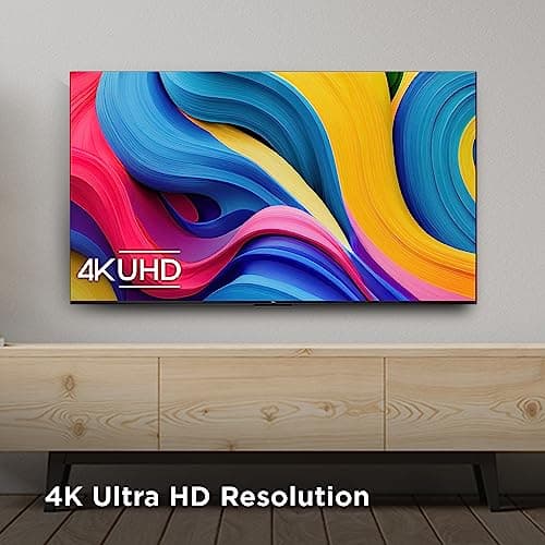 TCL 50-Inch Class S4 4K LED Smart TV with Fire TV (50S450F-CA), Dolby Vision HDR, Dolby Atmos, Alexa Built-in, Apple Airplay Compatibility, Streaming UHD Television, Black — view 2
