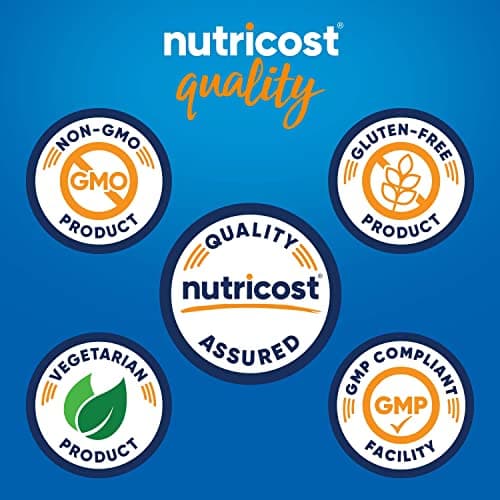 Nutricost N-Acetyl L-Cysteine (NAC) 600mg, 180 Capsules — view 2