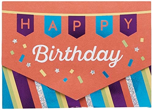 Amazon.ca Happy Birthday Mini Envelope — view 2