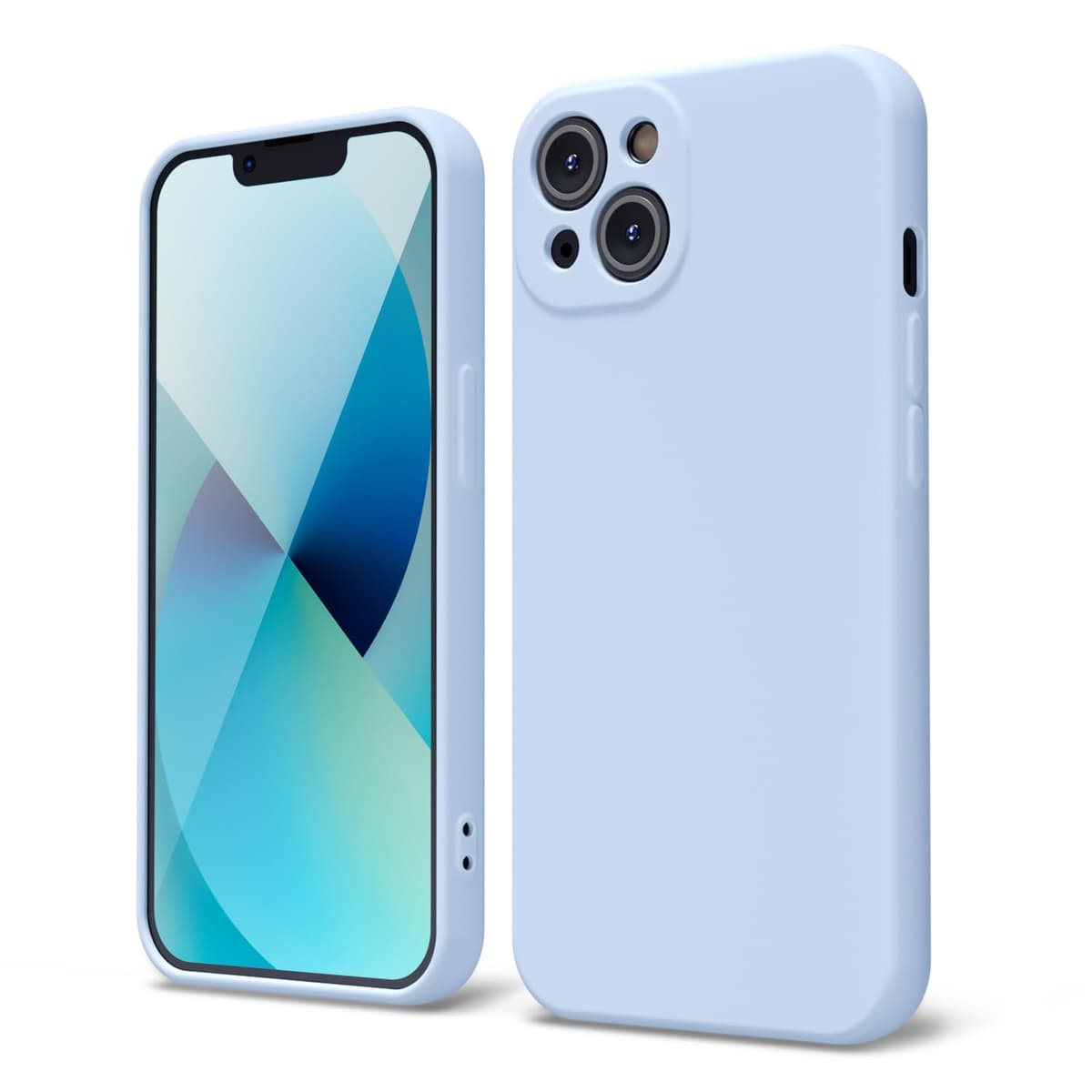 oakxco for iPhone 17 Pro Max Phone Case Liquid Silicone, Cute Thin Slim Grip Soft Rubber Gel for Women Men, Smooth Matte TPU Plain Solid Color Girly Simple Case with Camera Cover, Light Pink — view 186