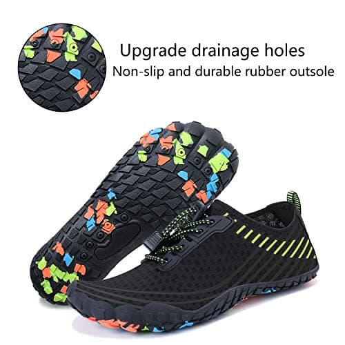 MAYZERO Water Shoes Men Women Quick Drying Swim Surf Beach Pool Shoes Wide Toe Barefoot Aqua Shoes Summer Outdoor Sports Shoes — view 5