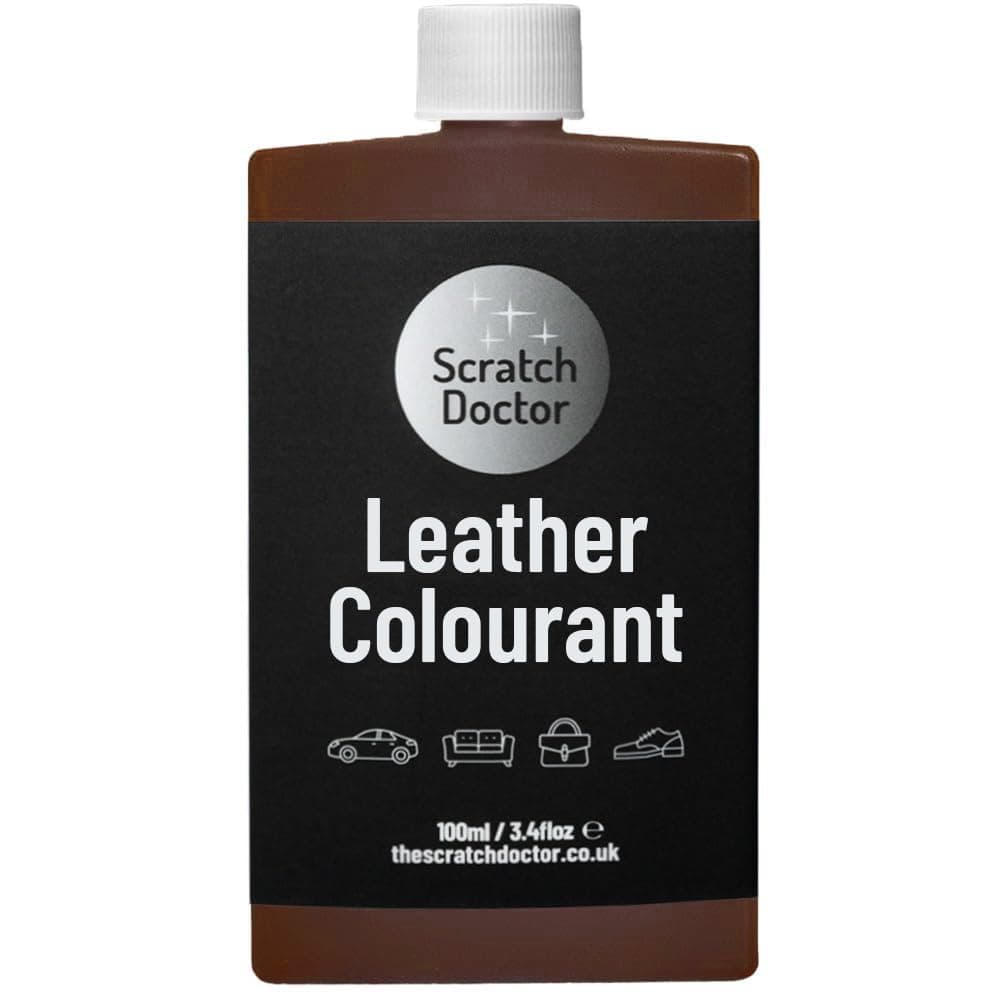 Scratch Doctor Leather Colourant Restore & Repair Leather Faux Vinyl Paint for Furniture Sofas Car Seats Shoes Handbags (Black, 500ml) — view 26