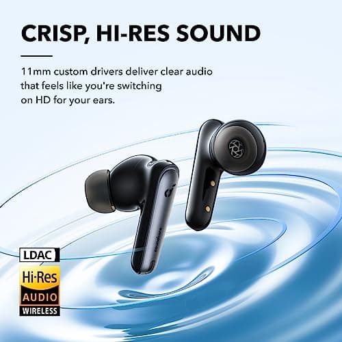soundcore by Anker Liberty 4 NC Wireless Noise Cancelling Earbuds, 98.5% Noise Reduction, Adaptive Noise Cancelling to Ears and Environment, Hi-Res Sound, 50H Battery, Wireless Charging, Bluetooth 5.3 — view 3
