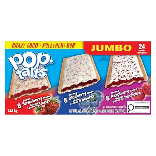 Pop-Tarts Jumbo 24-Count, 1.2kg