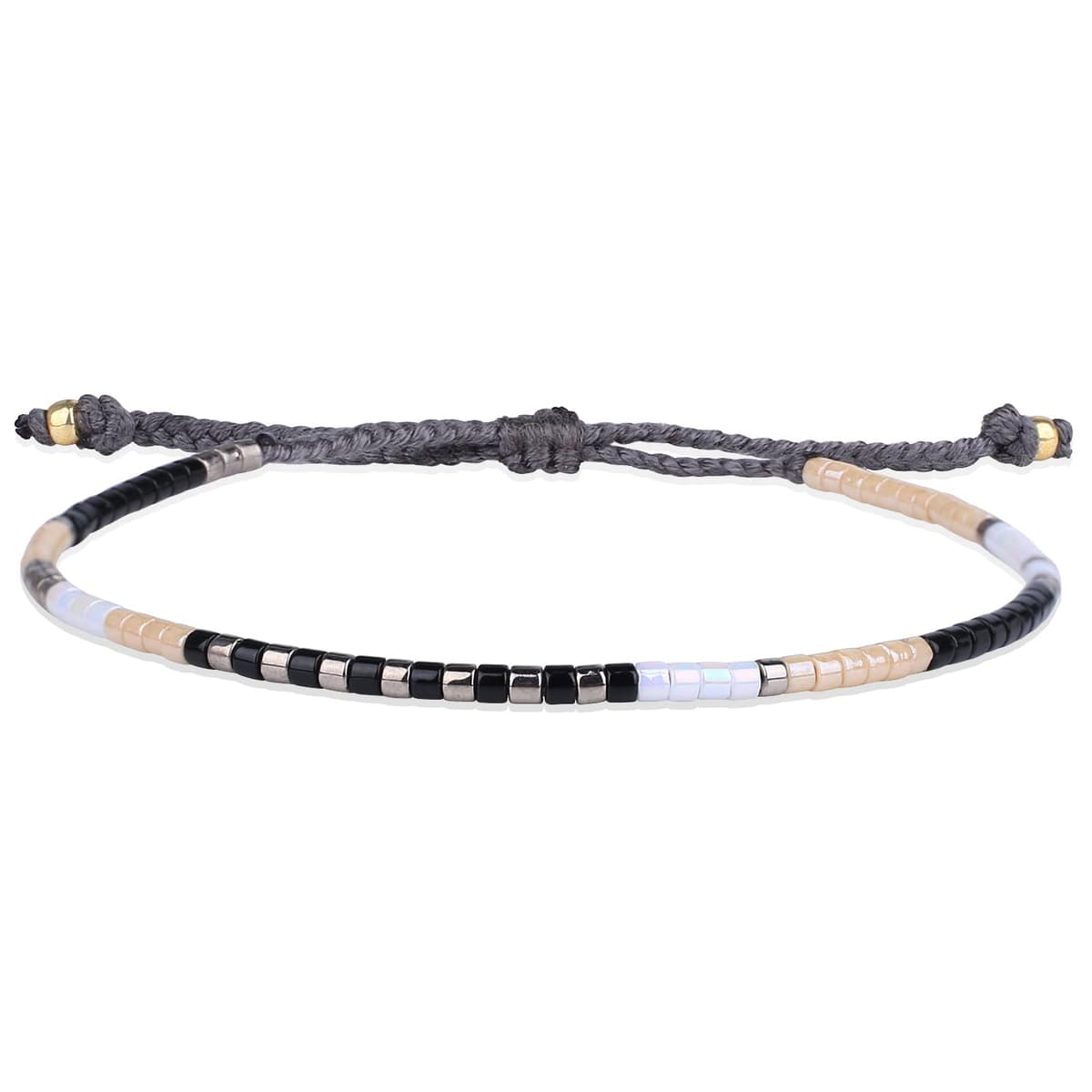 KELITCH Pulseras Amistad con Cuentas Concha Cristal Color Bohemio Pulsera Hecha A Mano Brazaletes Joyería para Mujer — view 43