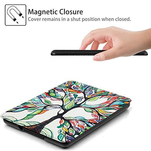 SCSVPN Case for 6.8'' Kindle Paperwhite 11th Generation & Kindle Paperwhite Signature Edition 2021 Release (Model NO.: M2L3EK / M2L4EK), Slim Durable PU Leather Cover with Hand Strap, Auto Sleep/Wake — view 5