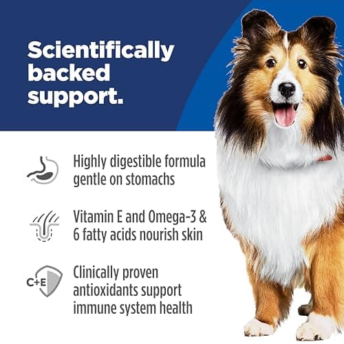 Hill's Science Diet Sensitive Stomach & Skin, Adult 1-6, Stomach & Skin Sensitivity Support, Wet Dog Food, Chicken & Barley Stew, 12.5 oz Can, Case of 12 — view 3