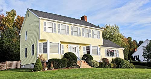 Shutters, Louvered Shutters, Standard Louvered Exterior Vinyl Window Shutters, White, (1 Pair = 2pcs) 14"W x 48"H — view 5