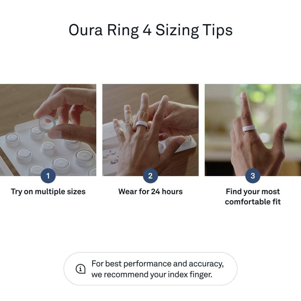 Oura Ring 4 Sizing Kit - Size Before You Buy - Unique Sizing Classification for Smart Rings - Receive Credit for Purchase — view 3
