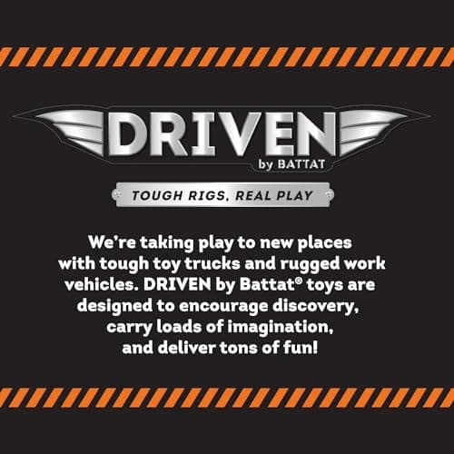 Driven by Battat – 7-Inch Police SUV Toy with Lights & Sounds, Rescue Vehicle for Boys & Girls, Durable Design, Realistic Details, Gift 3+ Years Toy for Kids — view 9