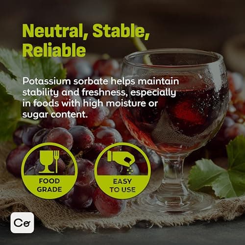Coolinario Potassium Sorbate (12 Oz) Food Grade Preservative — view 3