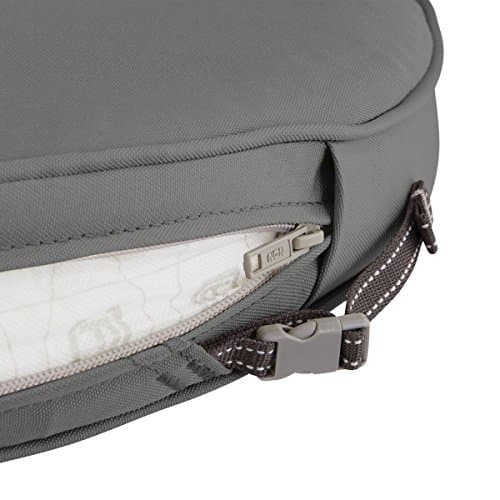 Classic Accessories 62-003-LCHARC-EC Montlake Cushion Foam and Slip Cover, Light Charcoal, 18" diameter round x 2" thick — view 3