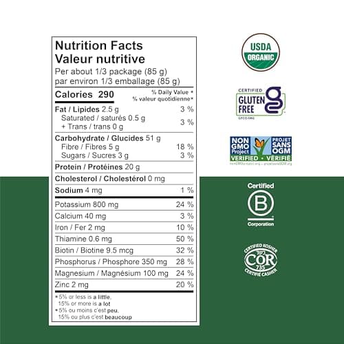 Chickapea Organic Chickpea Pasta - Spirals, Penne, Shells Variety Pack - 227g (Pack of 6)