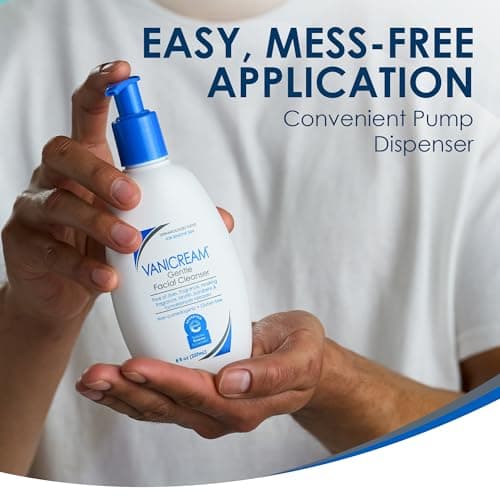 Vanicream Gentle Facial Cleanser with Pump Dispenser - 8 fl oz - Formulated Without Common Irritants for Those with Sensitive Skin — view 4
