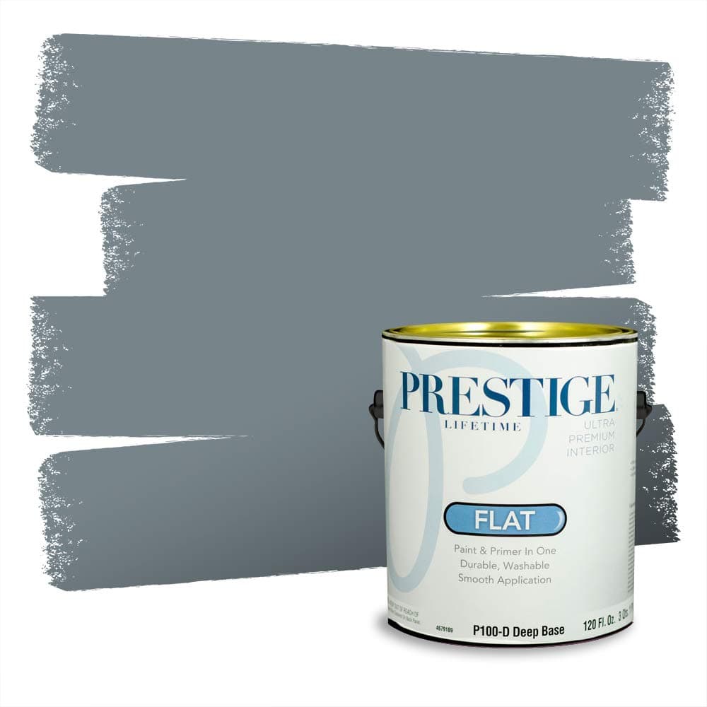 PRESTIGE Paints Interior Paint and Primer In One, 1-Gallon, Semi-Gloss, Comparable Match of Valspar* Dewdrop* — view 1253