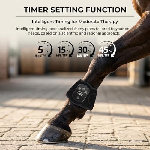 Horse Red Light Therapys Portable Red Light Therapys for Horses, Wireless & Rechargeable Equine Mat with Dual Wavelengths for Daily Care Support — view 2