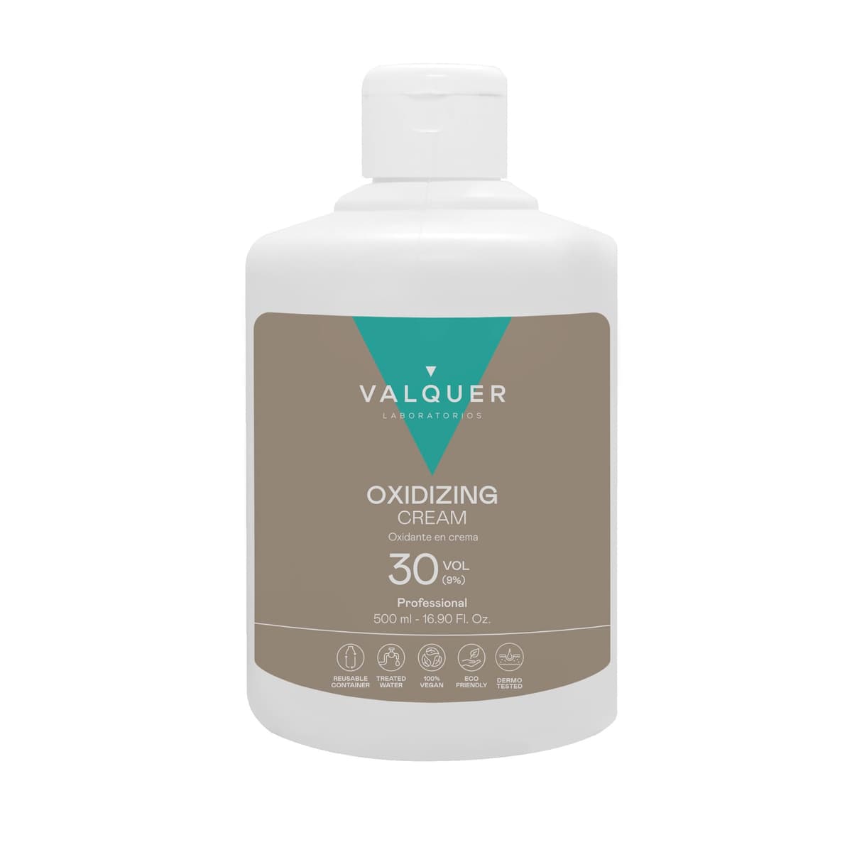 VALQUER Agua Oxigenada en Crema Estabilizada 20 Volúmenes 6% | Oxidante para Coloración Capilar Permanente y Decoloración | Vegano con Ingredientes de Origen Natural | Profesional | 1 L — view 8