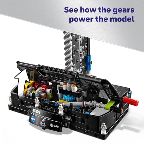 LEGO Technic NASA Artemis Space Launch System Rocket Building Toy for Boys & Girls - STEM Learning & Space Toy W/3-Stage Launch Function for Kids, Ages 9+ - Idea for Birthdays - 42221 — view 3