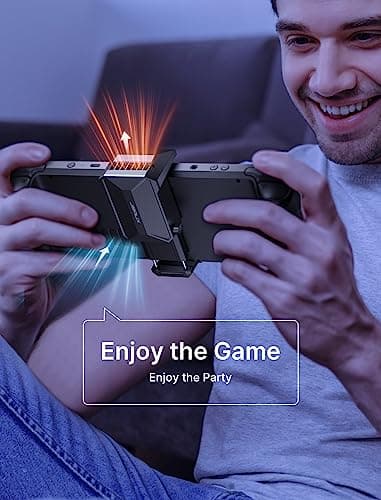 JSAUX Cooling Fan for Steam Deck&OLED, Cool Down Accessories for Steam Deck OLED, Cools to Enhance Performance & Extend Console Battery Life, Innovative Cooling Fan for Gaming-GP0201 — view 5