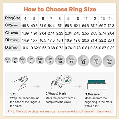 Supcare Anxiety Relieving Fidget Ring Custom Engraved Name Ring Personalized Finger Jewelry with Any Text You Want — view 5
