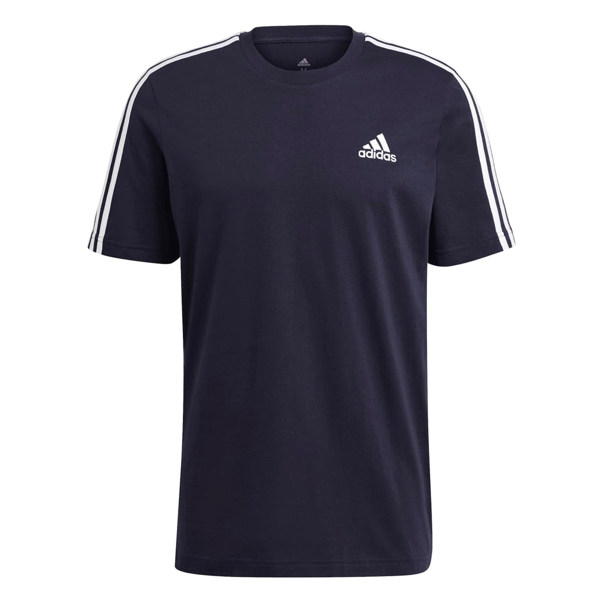 adidas Essentials Single Jersey 3-Stripes tee Camiseta de Manga Corta Hombre (Pack de 1) — view 37