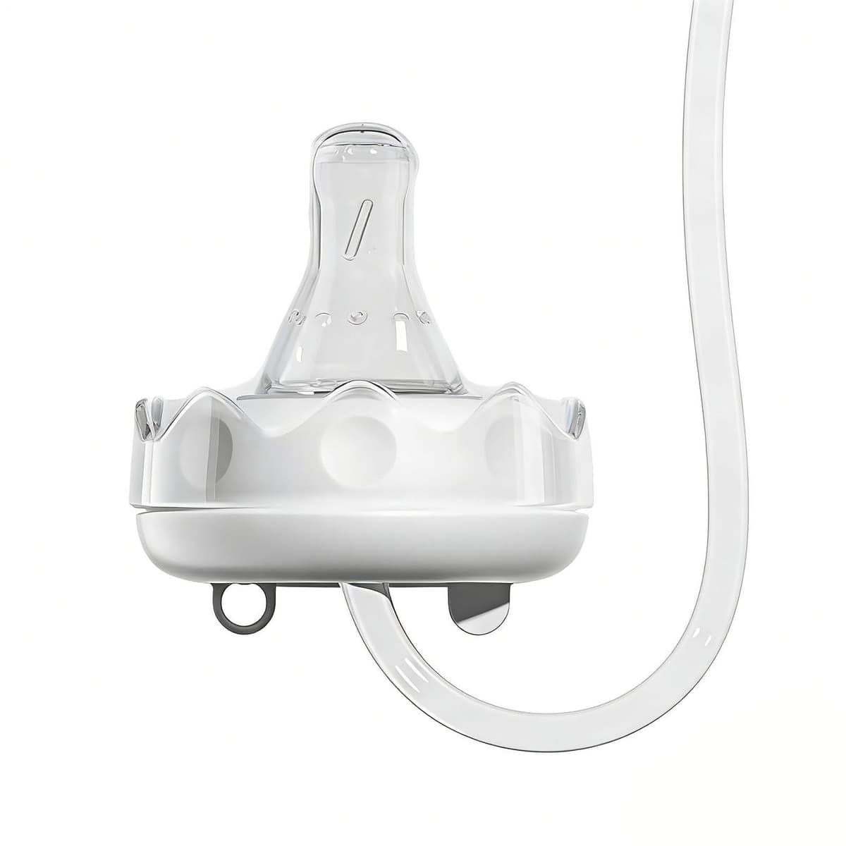 Anti-Colic Feeding Bottle, 240ml Hands Free Feeder Nursing Cup, Adjustable Fast-Flow Milk Bottle Feeding System for Both Male and Female Kids, Easy to Hold — view 7