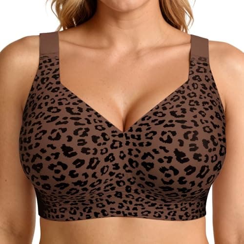 LetsJoli Jelly Bras for Women No Underwire Plus Size Push Up Supportive
