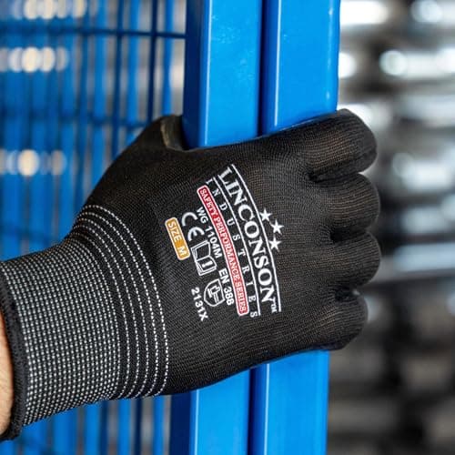 LINCONSON 12 Pack Safety Performance Series Construction Mechanics Work Gloves — view 3