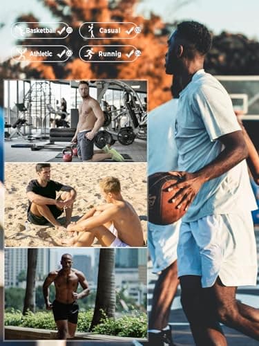 NORTHYARD Men's Athletic Running Shorts Gym Workout 7"/9"/5" Quick Dry Lightweight Sports Basketball Tennis 3 Zipper Pockets Black-9inch XL — view 5