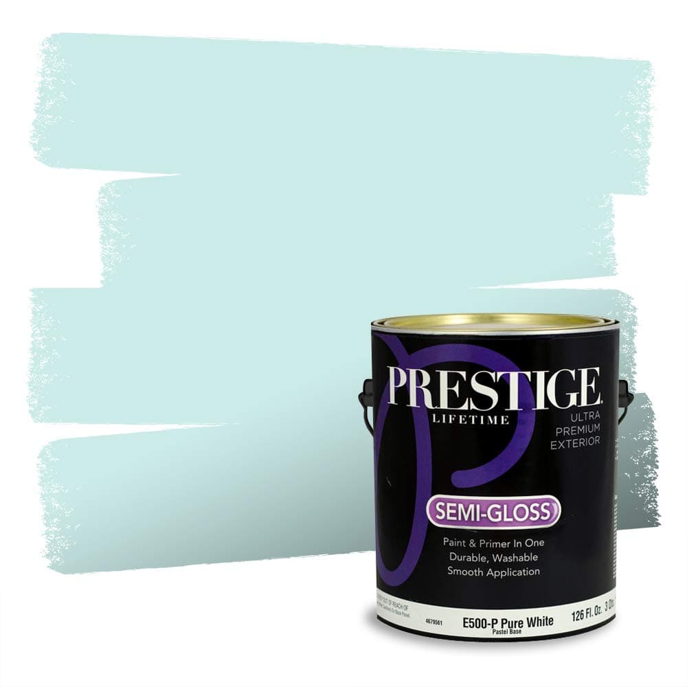 PRESTIGE Paints Interior Paint and Primer In One, 1-Gallon, Semi-Gloss, Comparable Match of Valspar* Dewdrop* — view 721