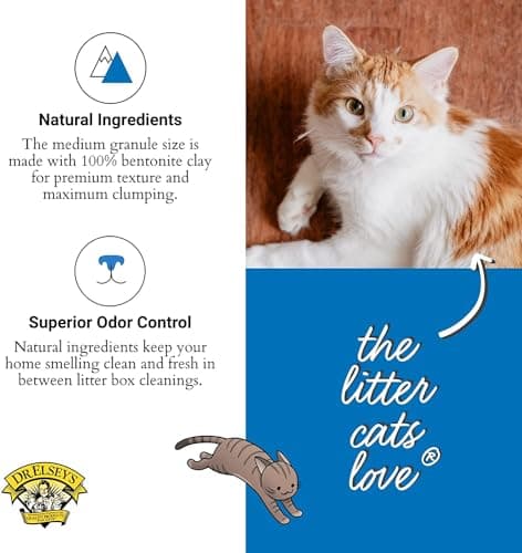 Dr. Elsey's Ultra UnScented Clumping Clay Cat Litter 40 lb. Bag — view 3