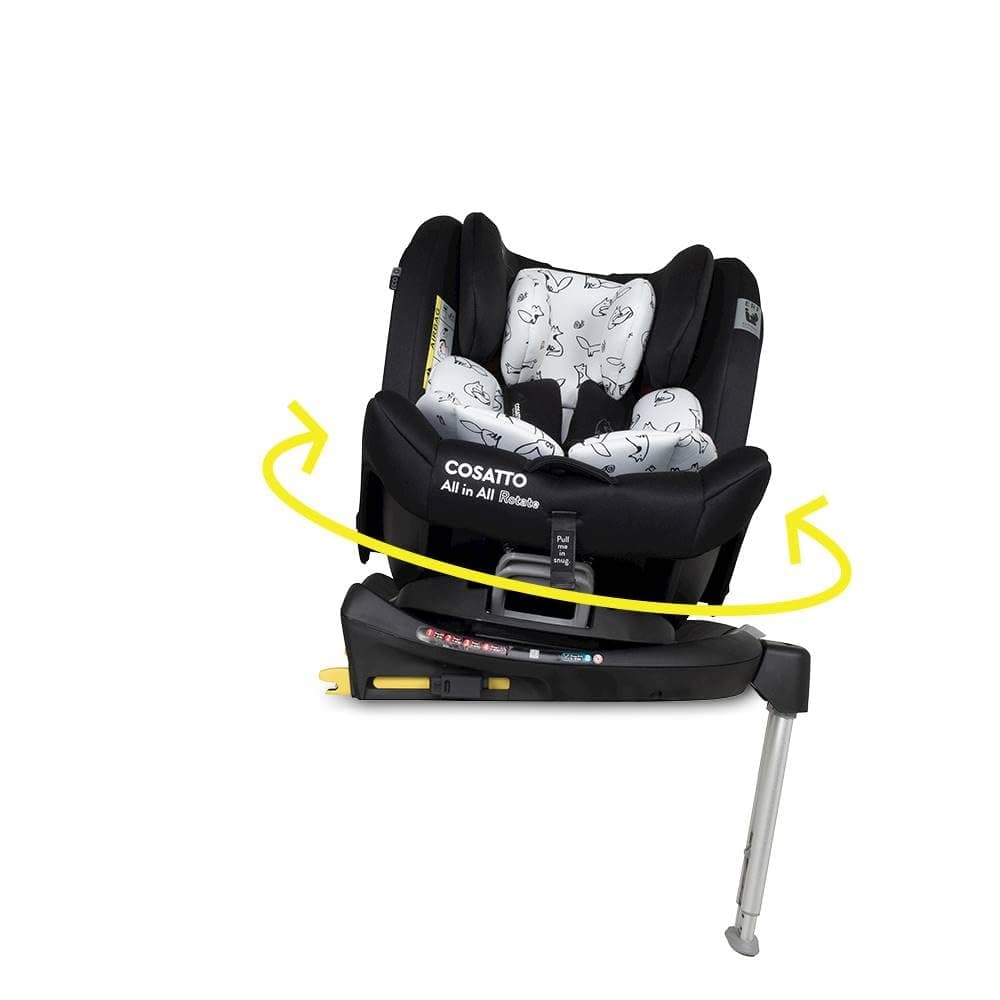 Cosatto All in All Rotate 360° Swivel Spin Car Seat - Group 0+123, 0-36 kg, 0-12years, ISOFIX, ERF, Anti-Escape (Fika Forest) — view 11