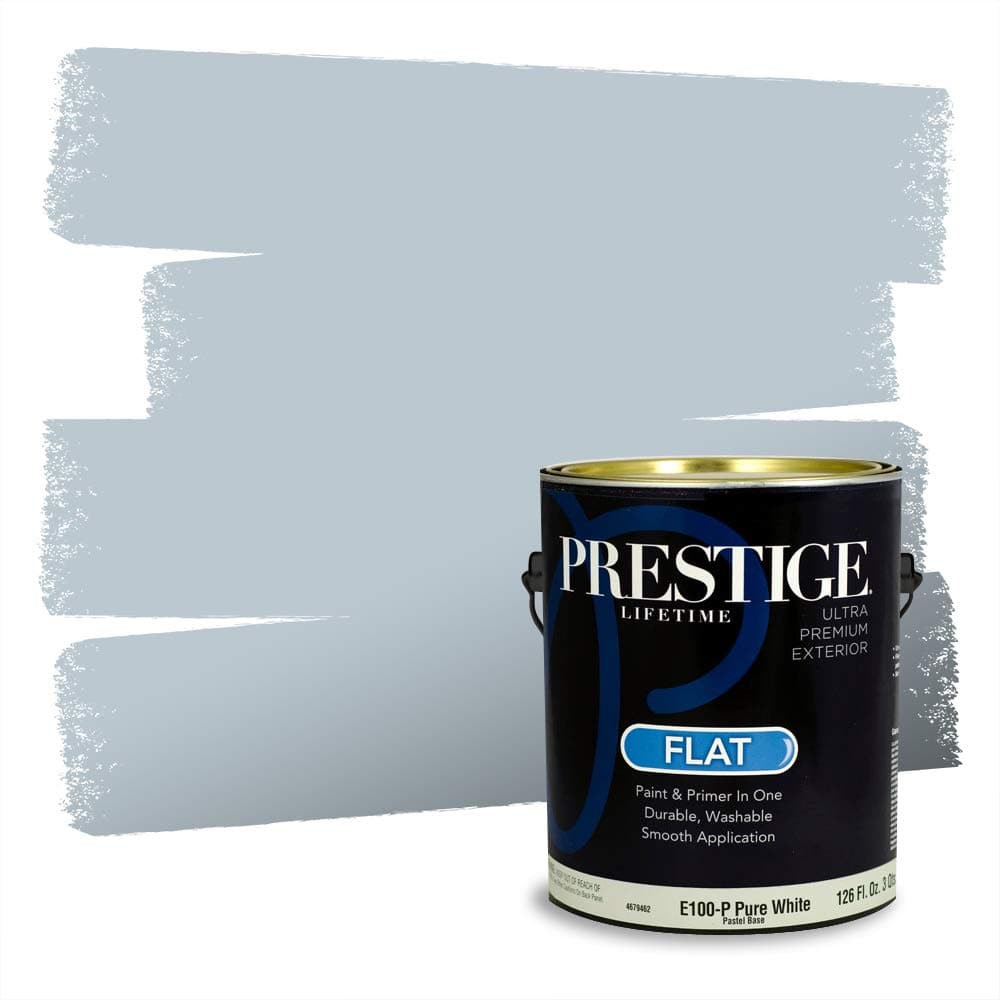 PRESTIGE Paints Interior Paint and Primer In One, 1-Gallon, Semi-Gloss, Comparable Match of Valspar* Dewdrop* — view 846