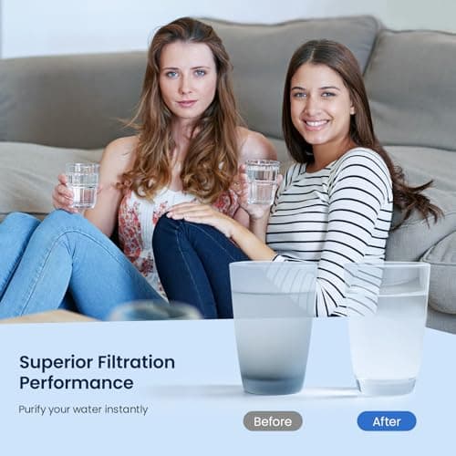 GLACIER FRESH Replacement for MWF Refrigerator Water Filters, SmartWater MWFP, MWFA, GWF, HDX FMG-1, WFC1201, RWF1060, 197D6321P006, Kenmore 9991, 1 Pack — view 8